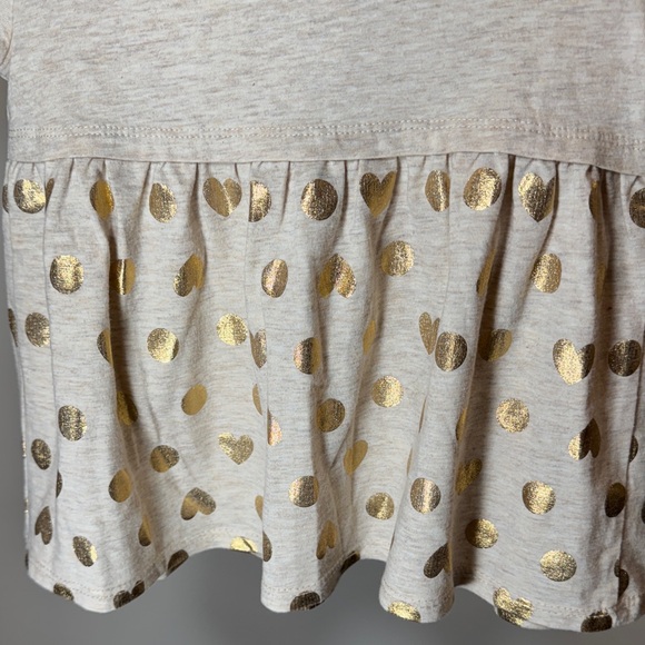Garanimals Gold Polka Dot & Hearts Long Sleeve - Picture 8 of 8